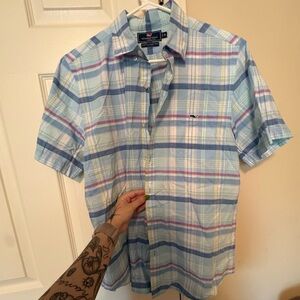Vineyard Vines Men's Multicolor Plaid Shirt